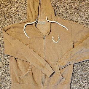 Cabela's Women's Tan Zip Up Hoodie